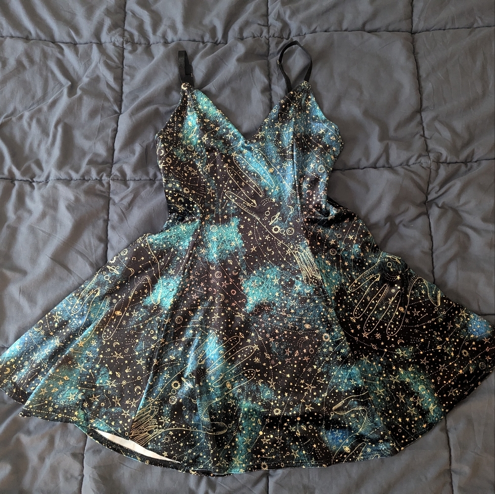 Blackmilk Mysticism Velvet Mini Strappy